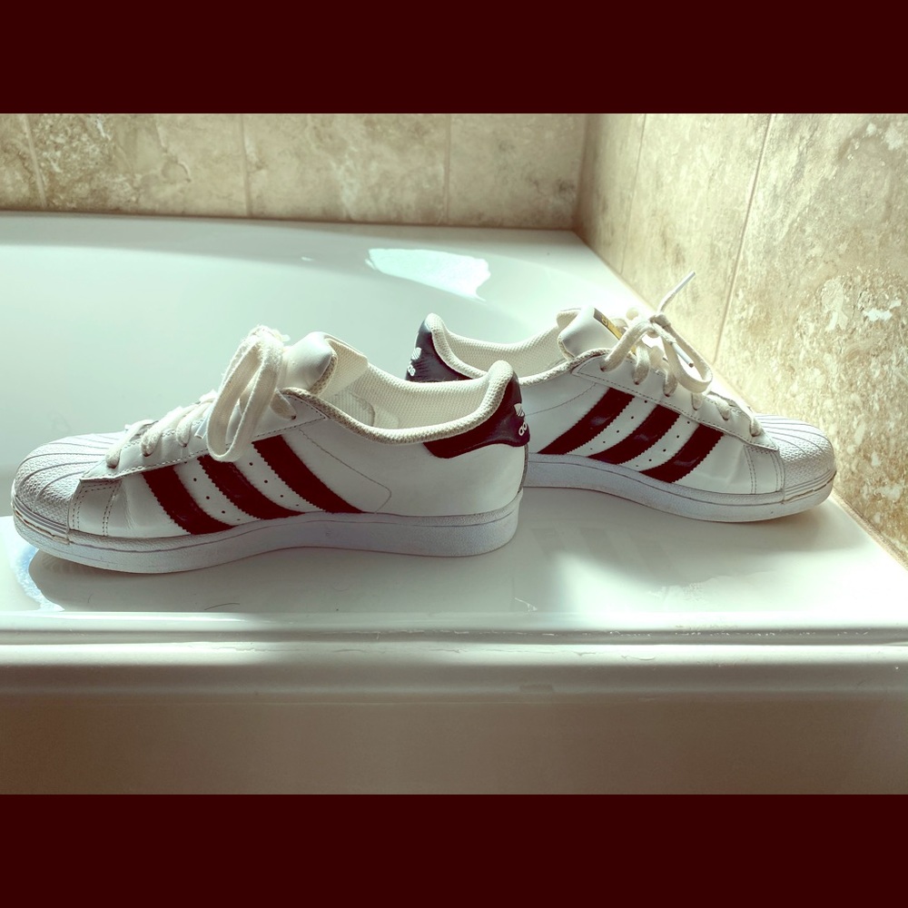 Adidas Superstar black and white